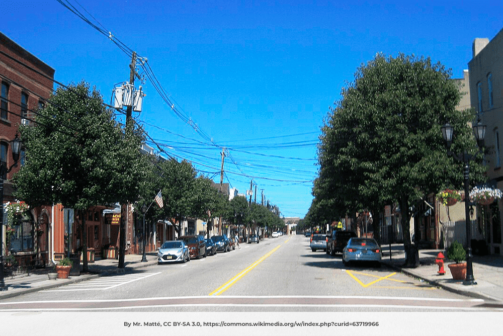 Downtown South Amboy along Broadway