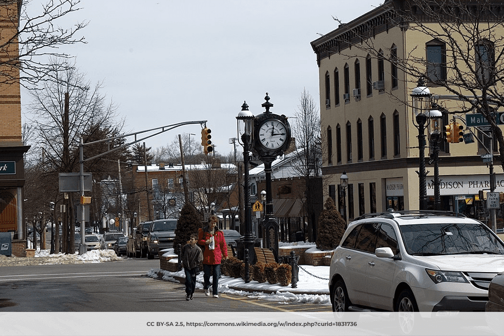 Main Street in Downtown Madison