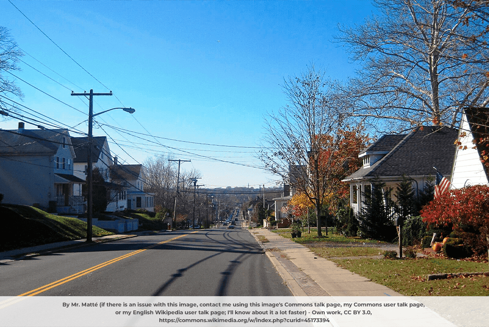 suburban street