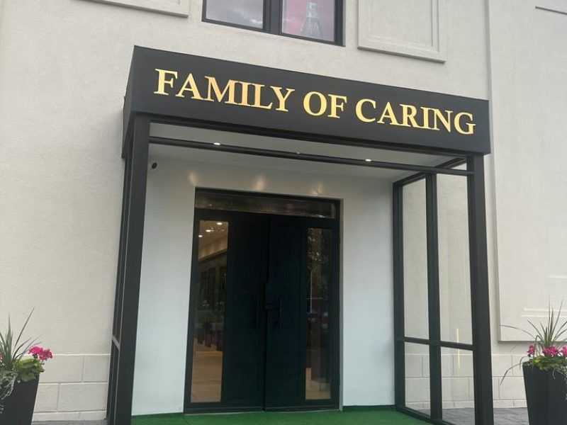 Family Of Caring At Teaneck Main Entrance