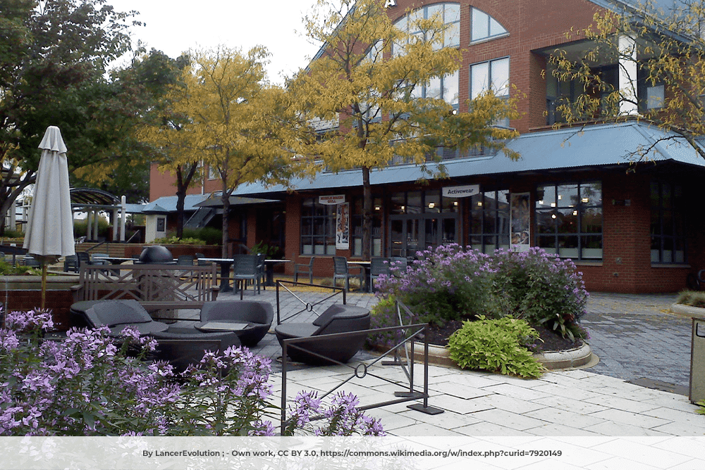 Courtyard in Forrestal Village