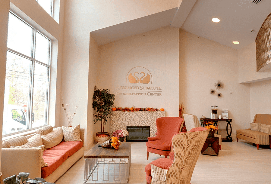 Advanced Subacute Rehabilitation Center Reception room