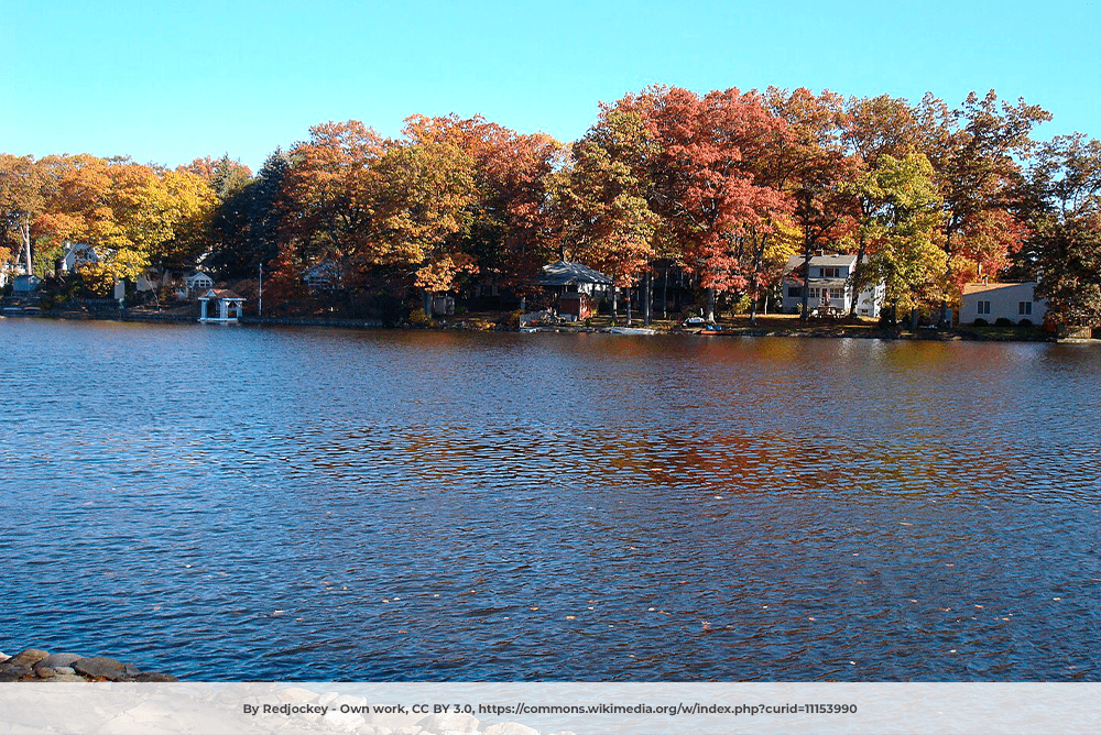 Rainbow Lake in the fall