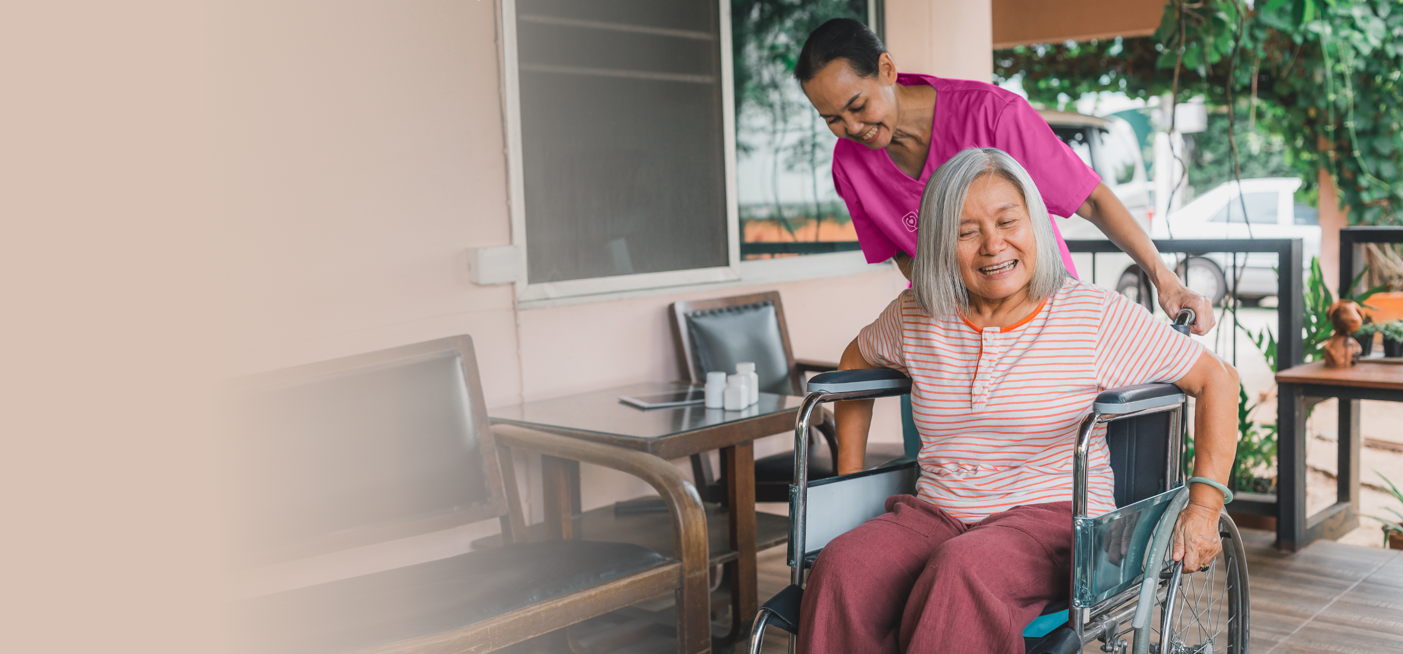A doctor with her patient